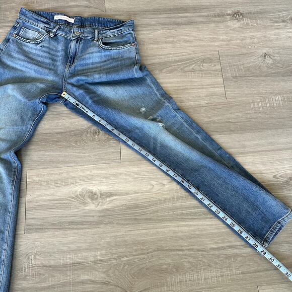 Anthropologie Pilcro and the Letterpress Straight Leg Medium Wash Jeans Size 30 - Picture 7 of 11
